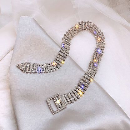Full Rhinestone Choker Necklaces