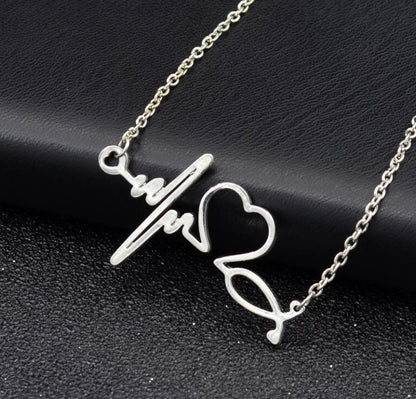 Women Love Heart Necklace